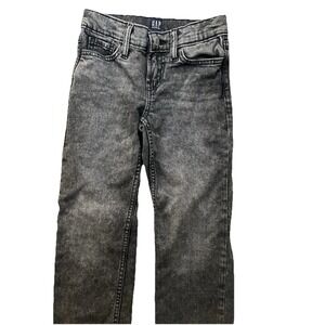 GAP  Girls Skinny Stretch Jeans‎ Black With Adjustable Waist Size 7